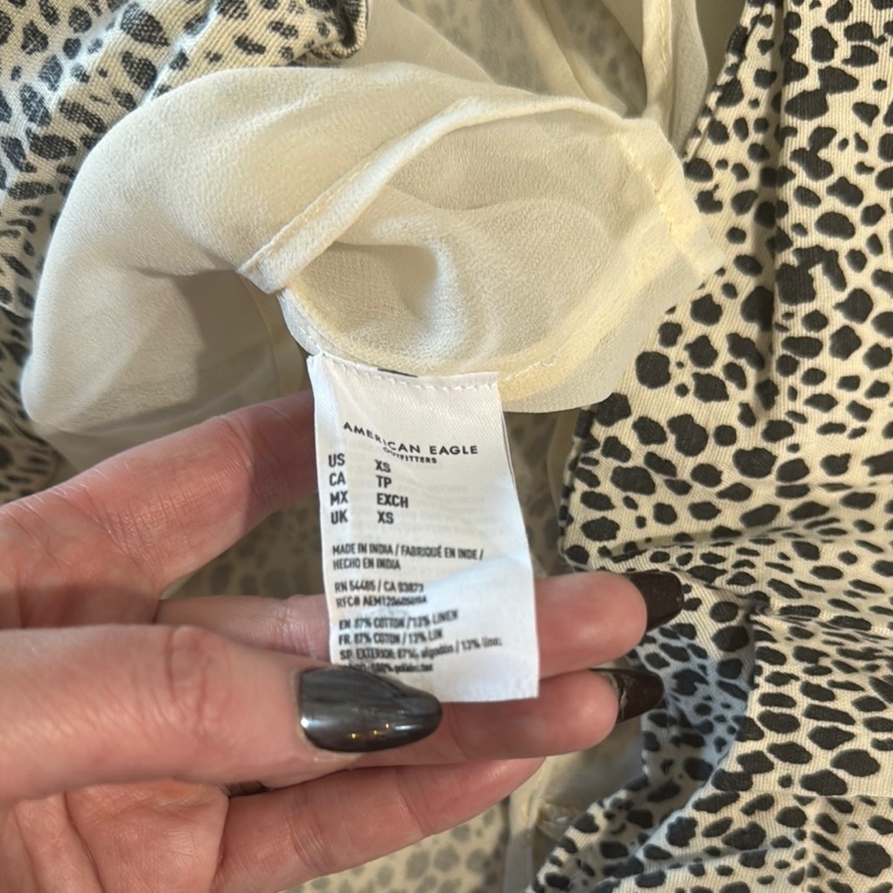 American Eagle Outfitters leopard print Sundress Size XS - Picture 10 of 10